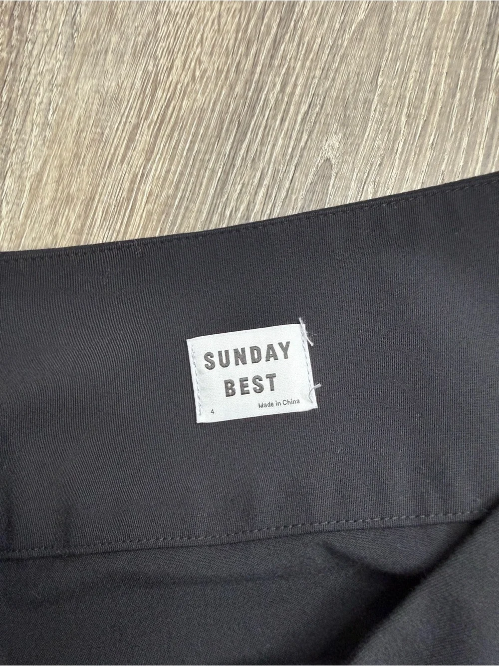 Aritzia Sunday Best Micro Mini Skirt Black Size 4